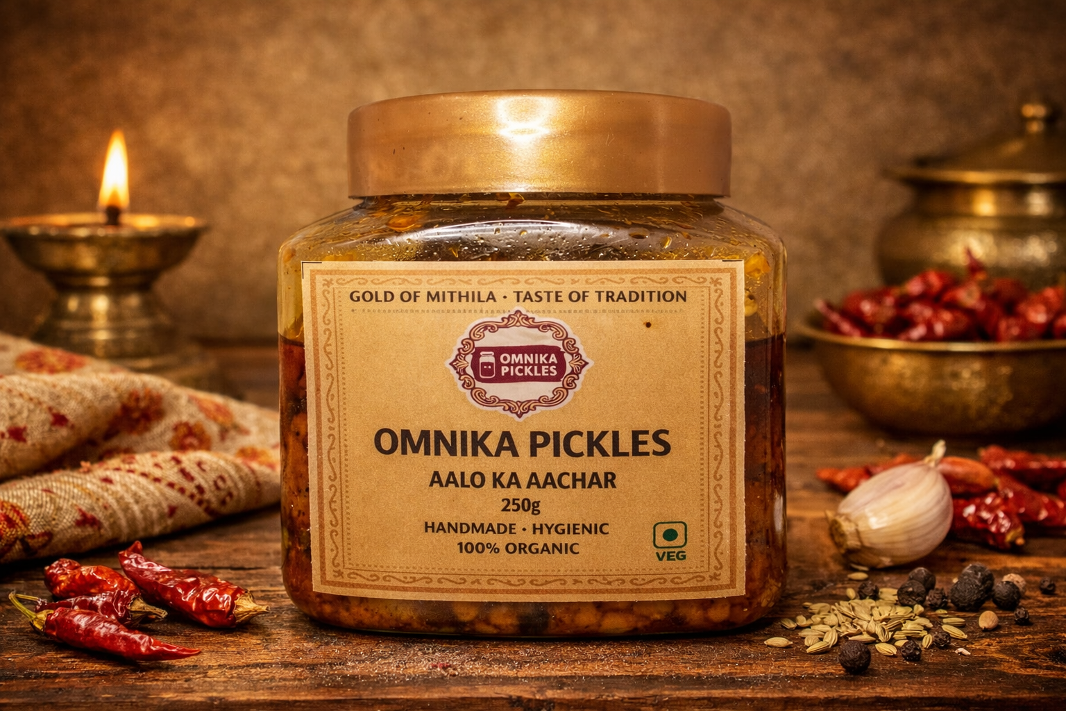 Aalo Ka Aachar | Potato Pickle 